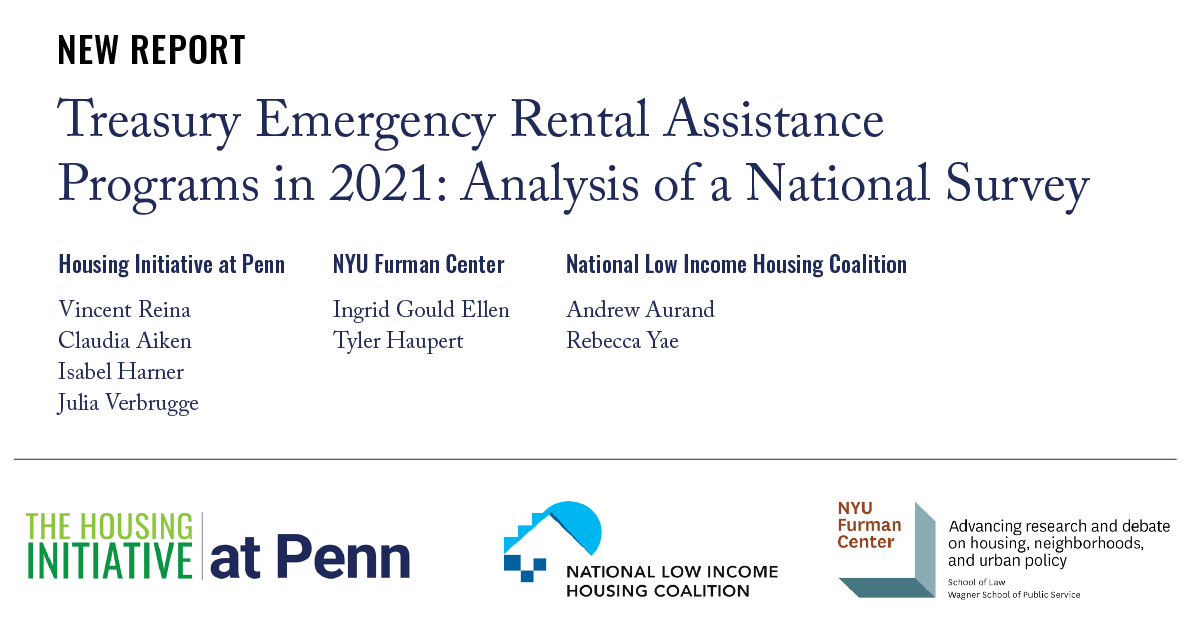 Click here to download a brief about the U.S. Department of Treasury Emergency Rental Assistance program.